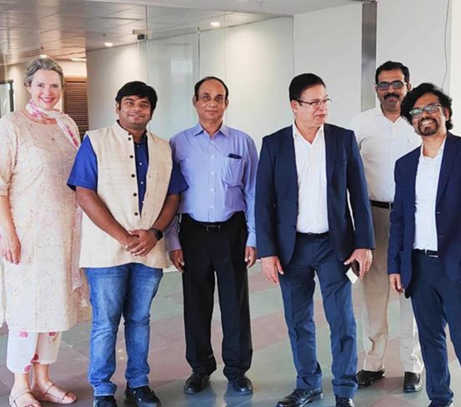 Visit by CEO AM/NS India – Mr. Dilip Oommen