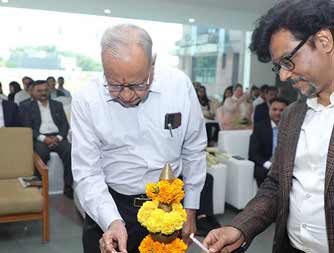 Inauguration of office at Transitory Campus