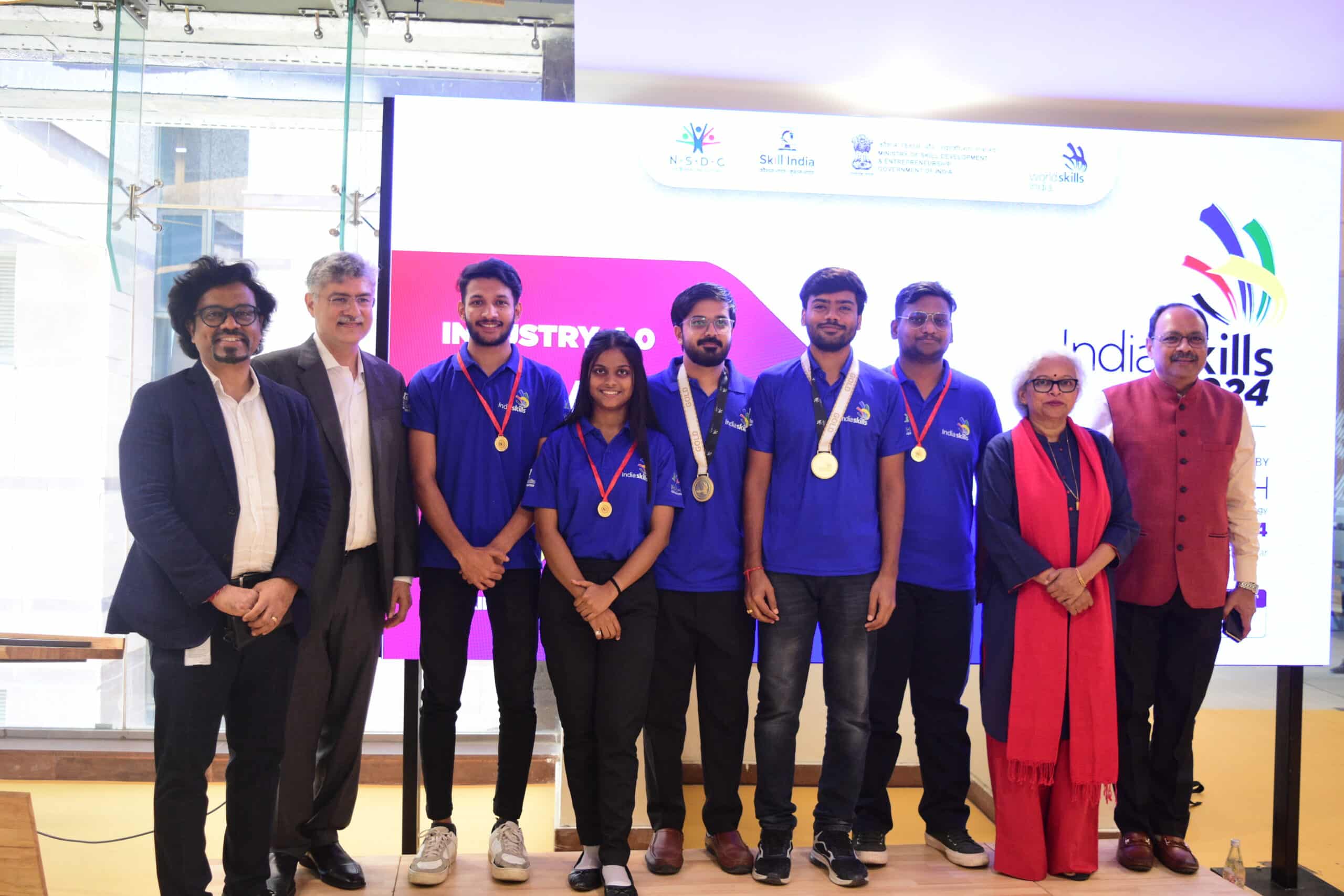 NAMTECH Students Bag Medals at IndiaSkills Competition NAMTECH