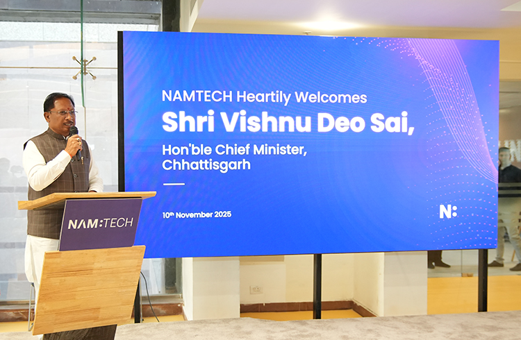 Chief Minister of Chhattisgarh Visits NAMTECH to Strengthen ITI Upskilling and Development