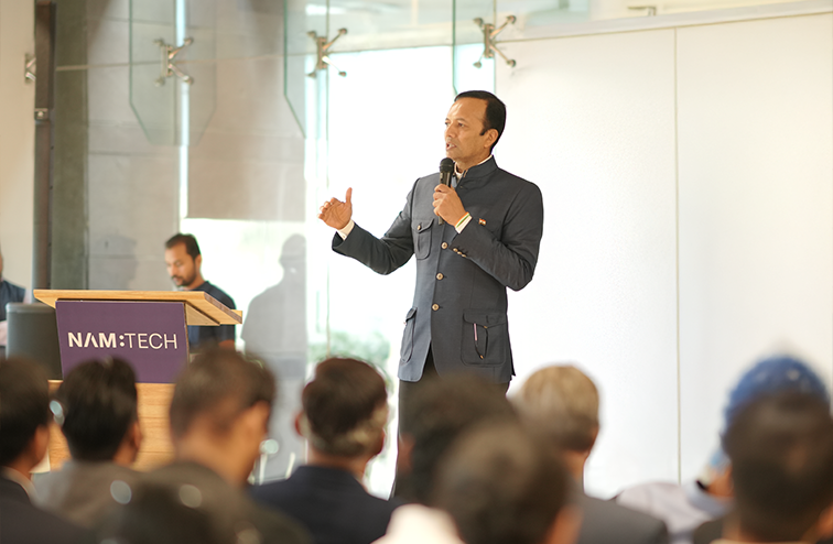 Naveen Jindal Engages with NAMTECH