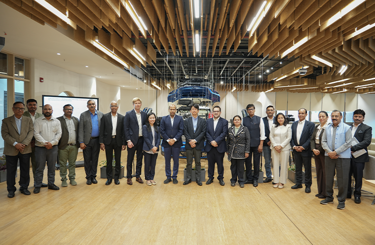 AM-NS India Leadership Visits NAMTECH