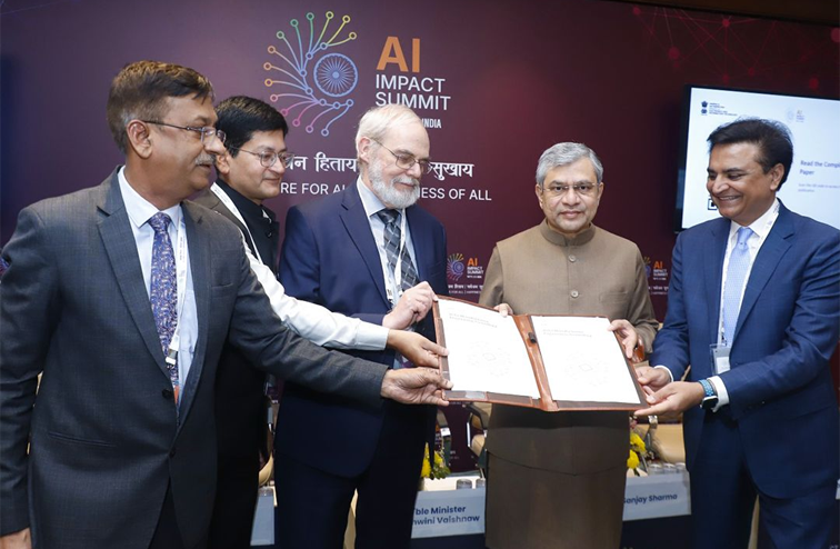 India AI Impact Summit; session chaired by Hon’ble Minister Shri Ashwini Vaishnaw