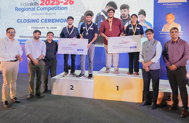 Students Win at India Skills Regional Championships, Preparing for WorldSkills 2026